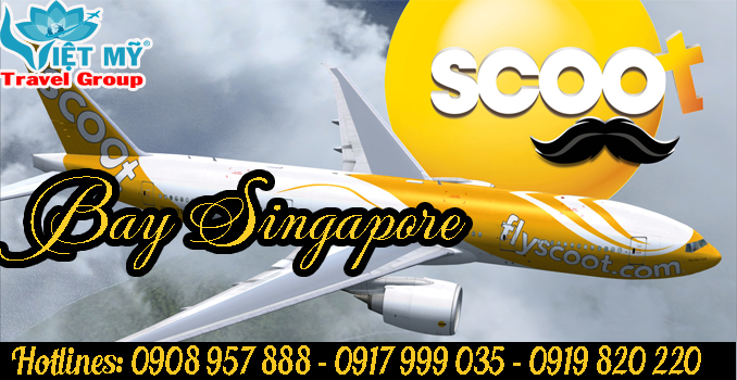 Vé máy bay đi Singapore scoot