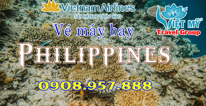 Vé máy bay đi Philippines Vietnam Airlines