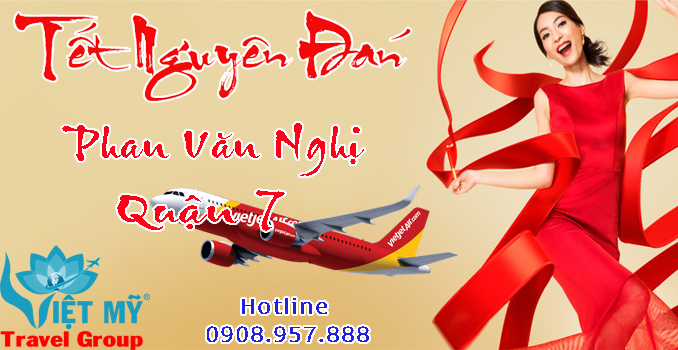 Vé máy bay tết đường Phan Văn Nghị quận 7