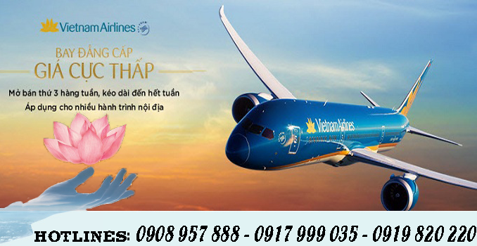Vietnam Airlines ưu đãi hành trình nội địa thứ 3