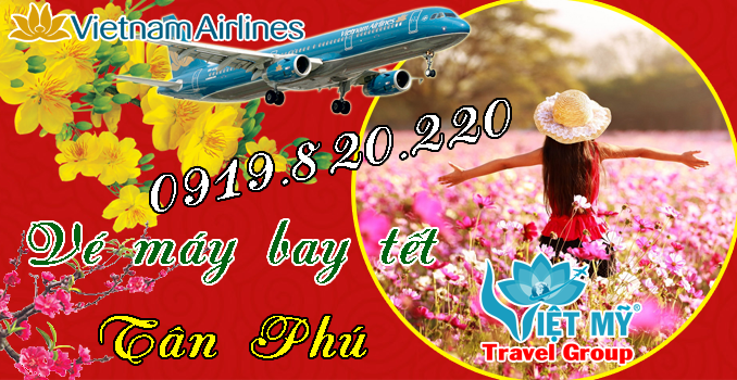 vé máy bay tết Vietnam Airlines quận Tân Phú