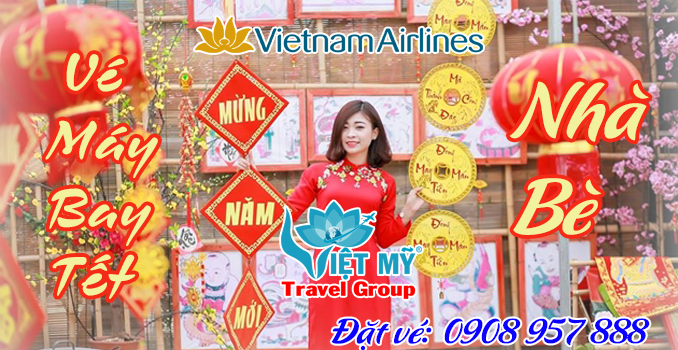 Vé máy bay tết Vietnam Airlines Nhà Bè