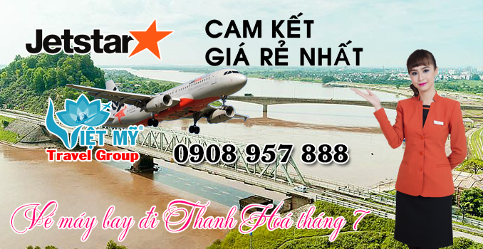 Giá vé máy bay đi Thanh Hoá tháng 7