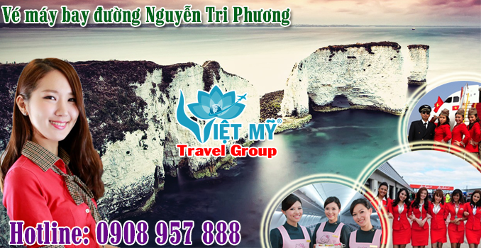 Vé máy bay đường Nguyễn Tri Phương quận 10