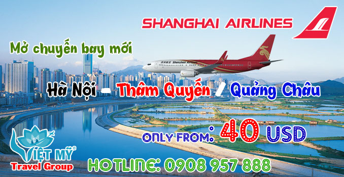 Shenzhen Airlines mở tuyến bay mới đi Thâm Quyến và Quảng Châu