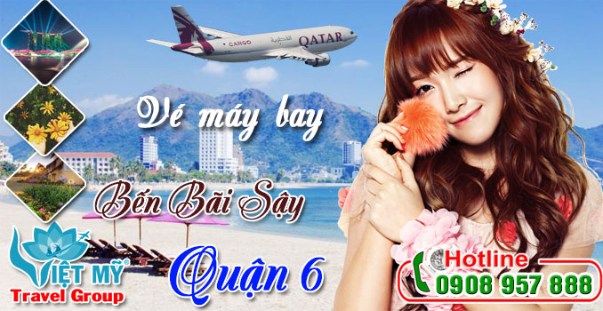 Vé máy bay đường Bến Bãi Sậy quận 6