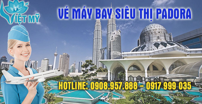 Vé máy bay gần siêu thị Padora Trường Chinh quận Tân Phú- Đại lý Việt Mỹ