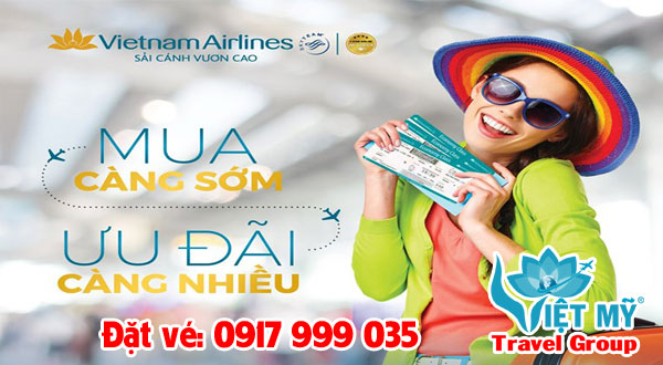 Vietnam Airlines ưu đãi 20% giá vé đầu tháng 8