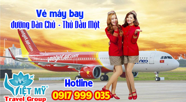 Vé máy bay đường đường Dân Chủ Thành Phố Thủ Dầu Một tỉnh Bình Dương
