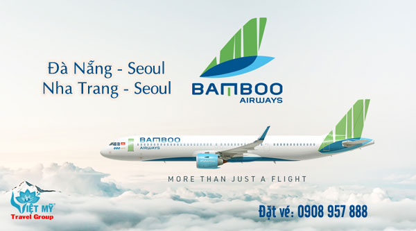 Bamboo Airways mở đường bay mới đến Hàn Quốc