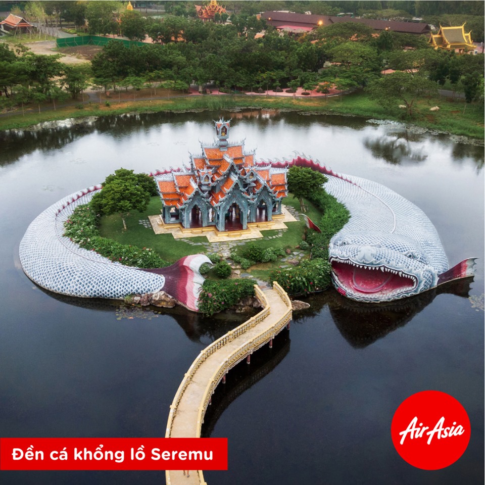 đền cá khổng lồ Sumeru