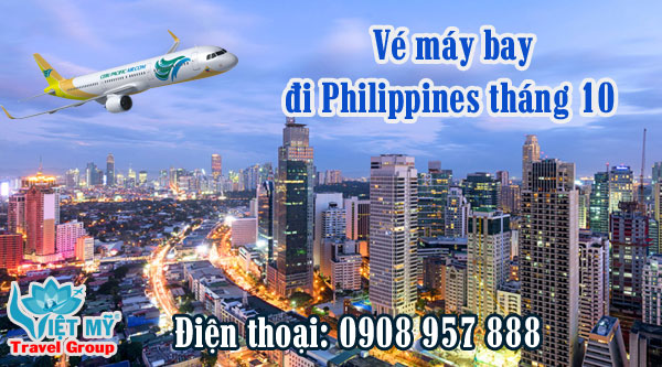 Địa chỉ bán Vé máy bay đi Philippines tháng 10