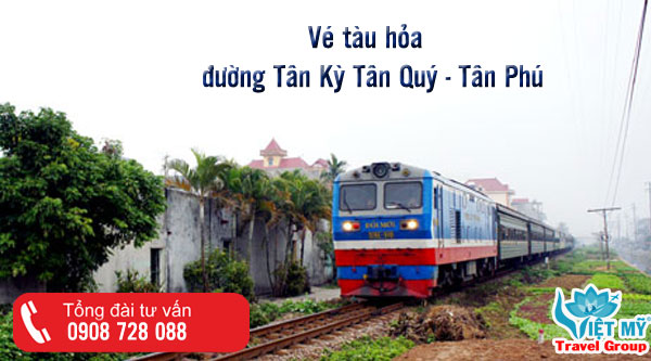 Vé tàu giá rẻ đường Tân Kỳ Tân Quý quận Tân Phú TPHCM