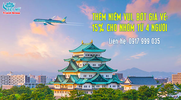 Vietnam Airlines ưu đãi 15% cho nhóm 4 người