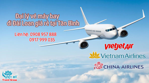 Khu vực quận Tân Bình mua vé máy bay đi Đài Loan ở đâu giá rẻ