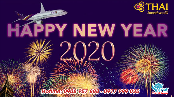 Thai Airways khuyến mãi mừng năm mới 2020