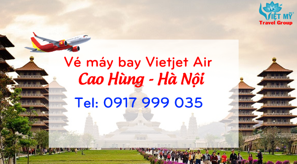 Vé máy bay Vietjet từ Cao Hùng về Hà Nội giá bao nhiêu