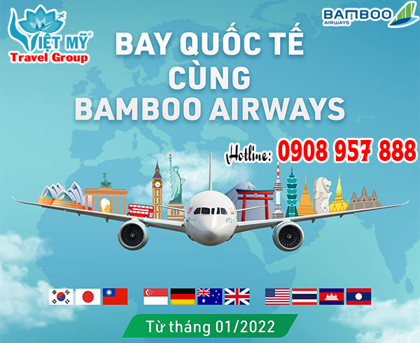 Lịch bay quốc tế của Bamboo Airways
