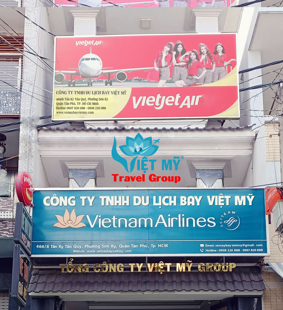 văn phòng vé máy bay Việt Mỹ