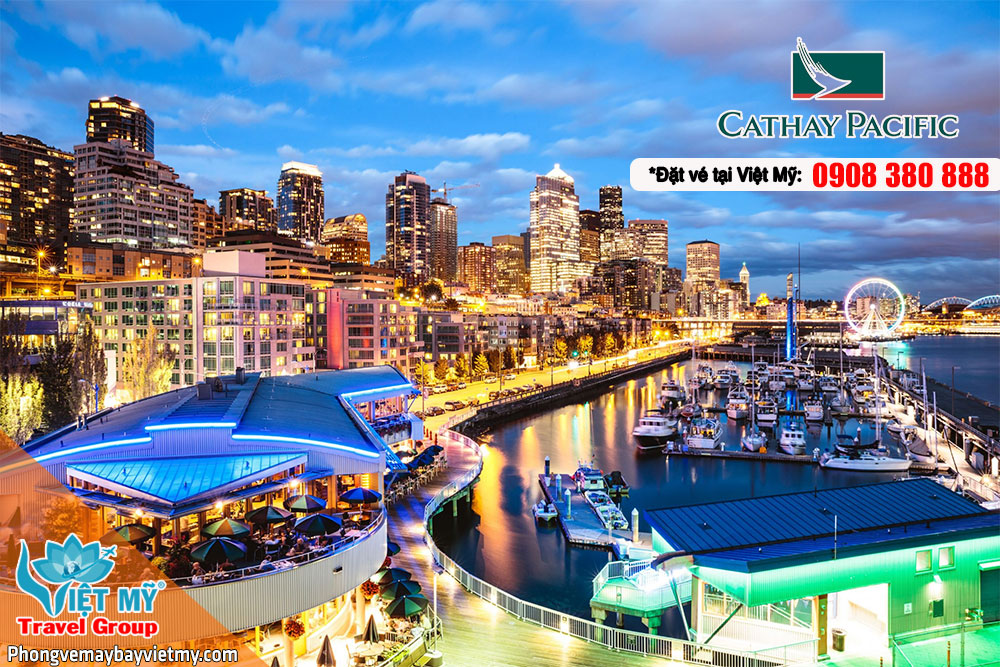 Cathay Pacific khôi phục đường bay đến Seattle Mỹ