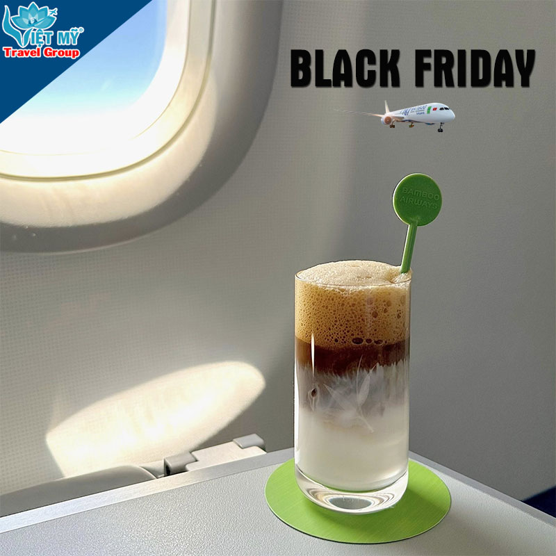 Black Friday Bamboo Airways - Săn vé bay giảm đến 280.000 VNĐ