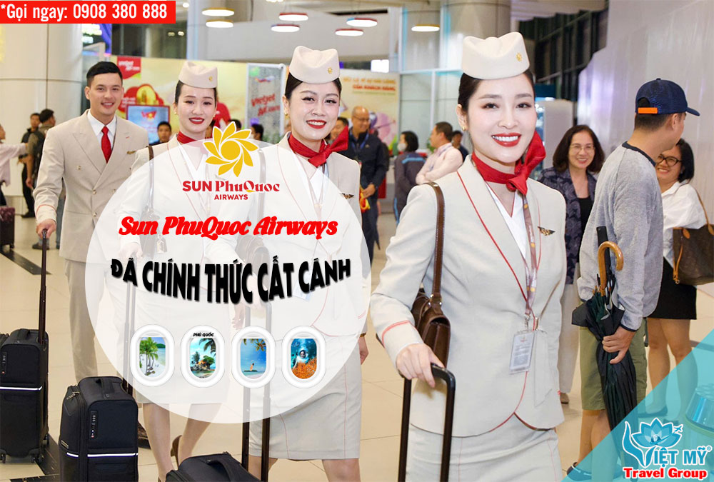 Sun PhuQuoc Airways ĐÃ CHÍNH THỨC CẤT CÁNH - Bước ngoặt mới của hàng không Việt Nam!