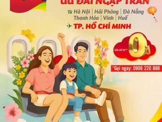Du xuân phương Nam Tết 2026 chỉ từ 0 đồng cùng Vietjet Air