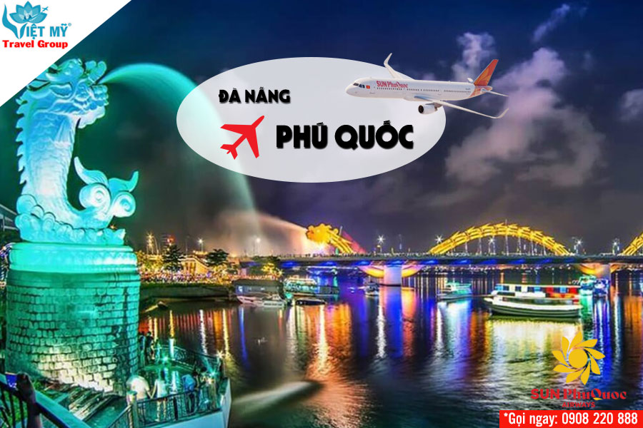 Vé Sun PhuQuoc Airways đi Phú Quốc từ 99.000 đồng