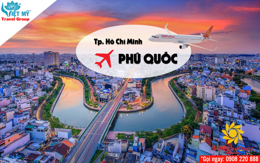 Vé Sun PhuQuoc Airways đi Phú Quốc từ 99.000 đồng