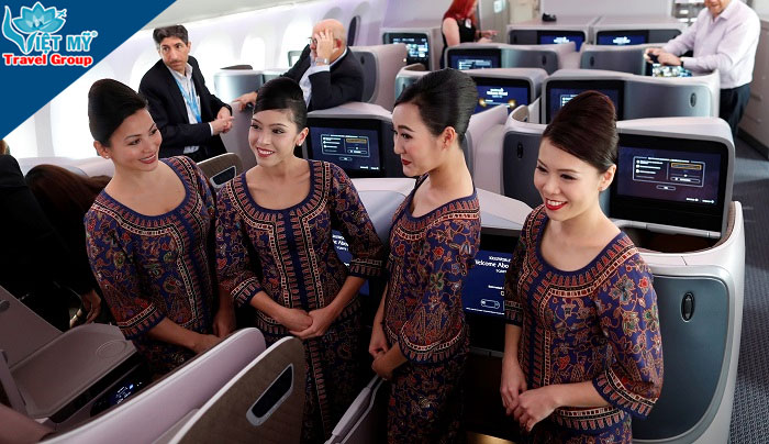 Săn vé giá tốt Singapore Airlines đi Mỹ, châu Âu, Úc