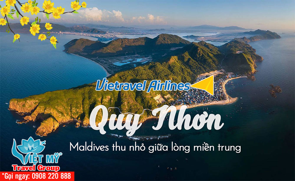 Du xuân Sài Gòn - Quy Nhơn giá từ 1.000Đ cùng Vietravel Airlines