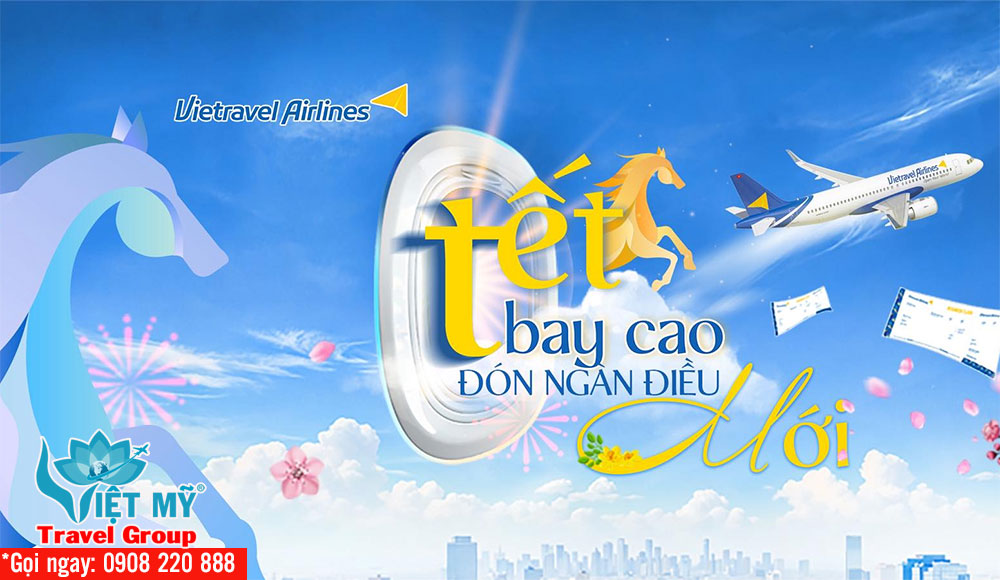 Du xuân Sài Gòn - Quy Nhơn giá từ 1.000Đ cùng Vietravel Airlines