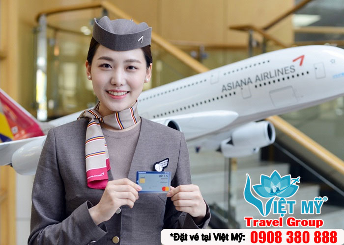 Korea Grand Sale 2026 - Asiana Airlines giảm 10% giá vé