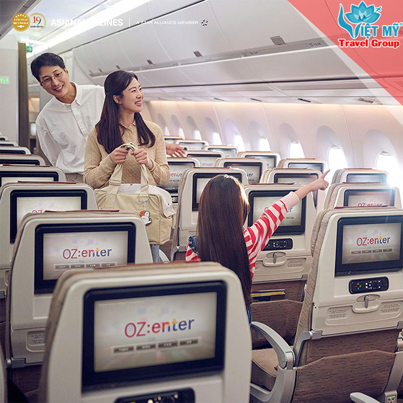 Vé đi Hàn Quốc từ 273USD cùng Asiana Airlines - Du lịch mùa hoa xuân lý tưởng