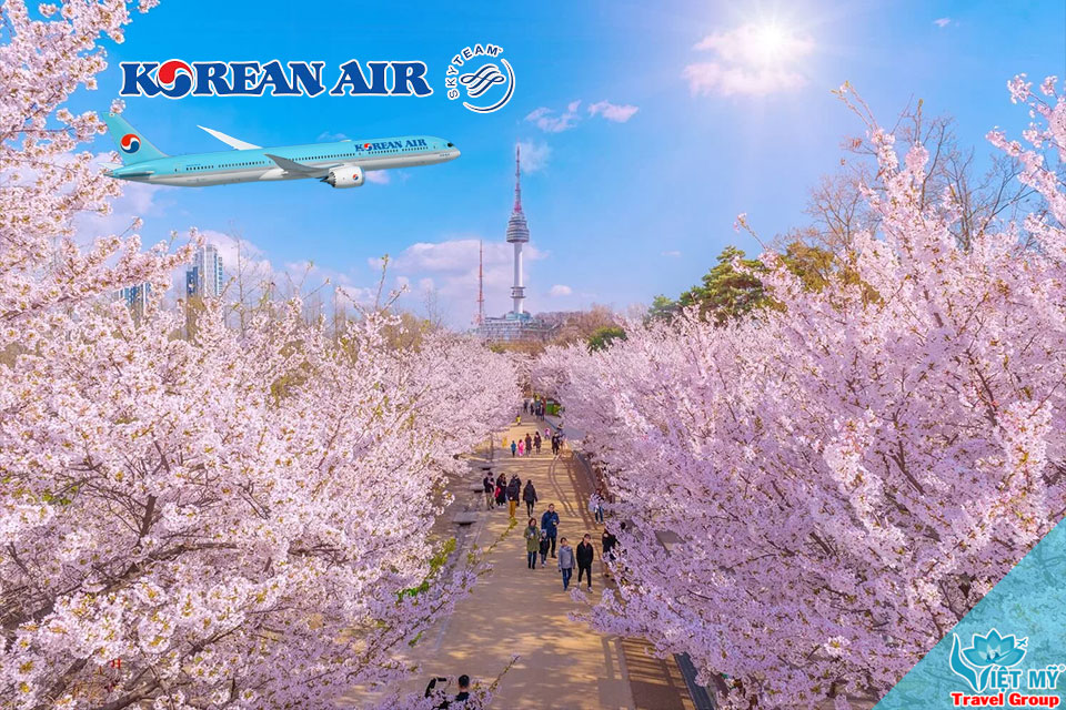 Korean Air giảm 10% giá vé đi Hàn Quốc, Nhật Bản 