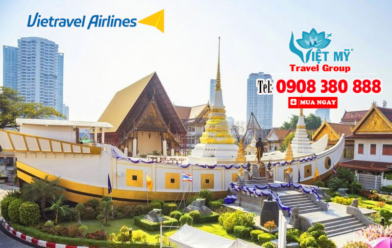 Vietravel Airlines khôi phục đường bay Hà Nội - Bangkok kèm ưu đãi hấp dẫn