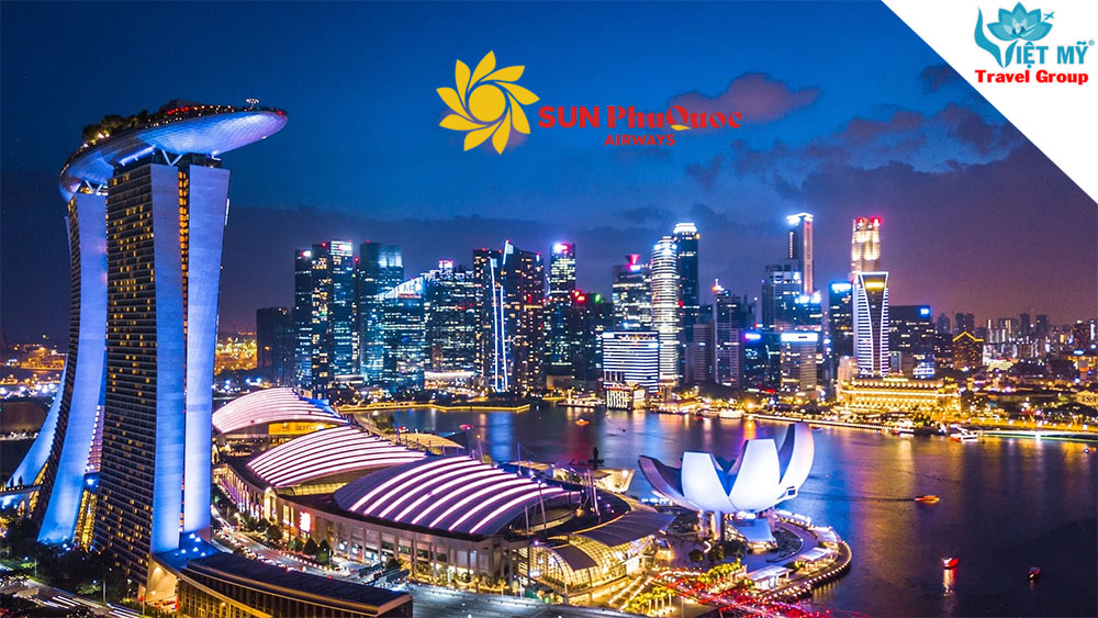 Vé Phú Quốc - Singapore từ 0 đồng cùng Sun PhuQuoc Airways mùa hè 2026