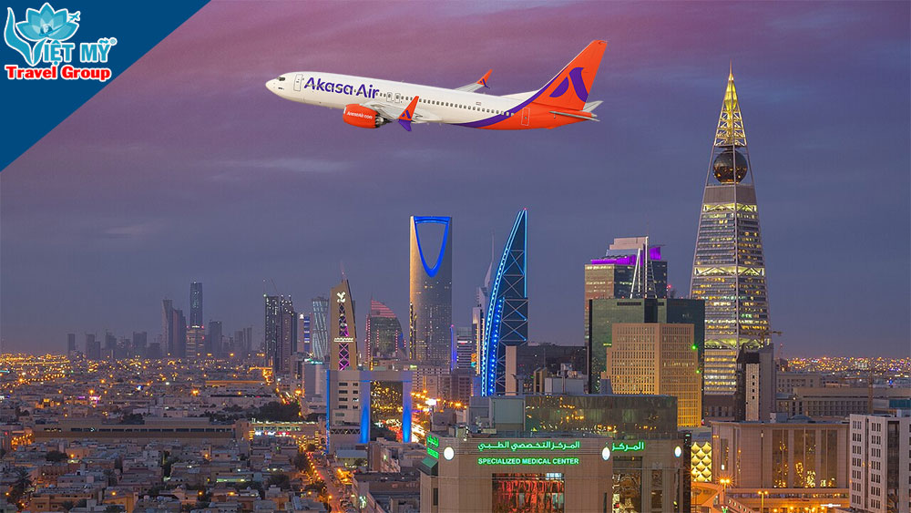 Akasa Air mở đường bay Kochi - Riyadh, khai thác từ 02/07/2026