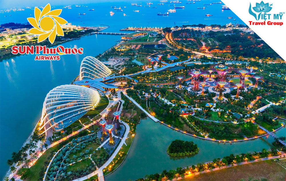 Bay Singapore hạng Thương gia giảm 35% cùng Sun PhuQuoc Airways
