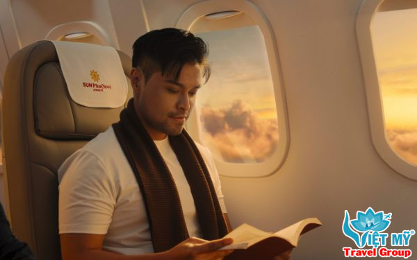 Sun PhuQuoc Airways giảm đến 30% giá vé hạng Thương gia chặng quốc tế