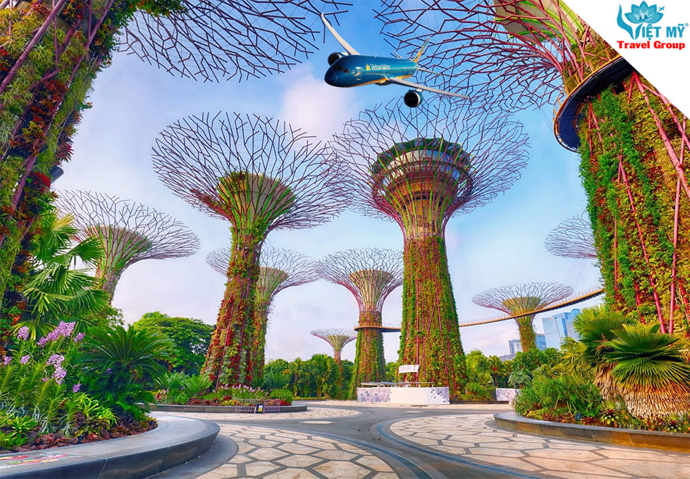 Vé máy bay Hà Nội đi Singapore ưu đãi hấp dẫn cùng Vietnam Airlines