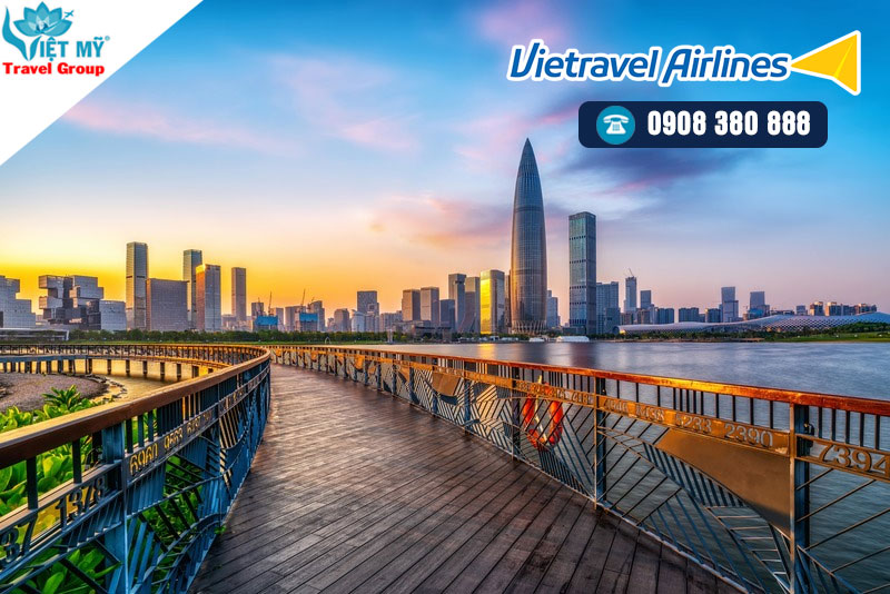 Vietravel Airlines mở đường bay TPHCM - Thâm Quyến từ tháng 8/2026