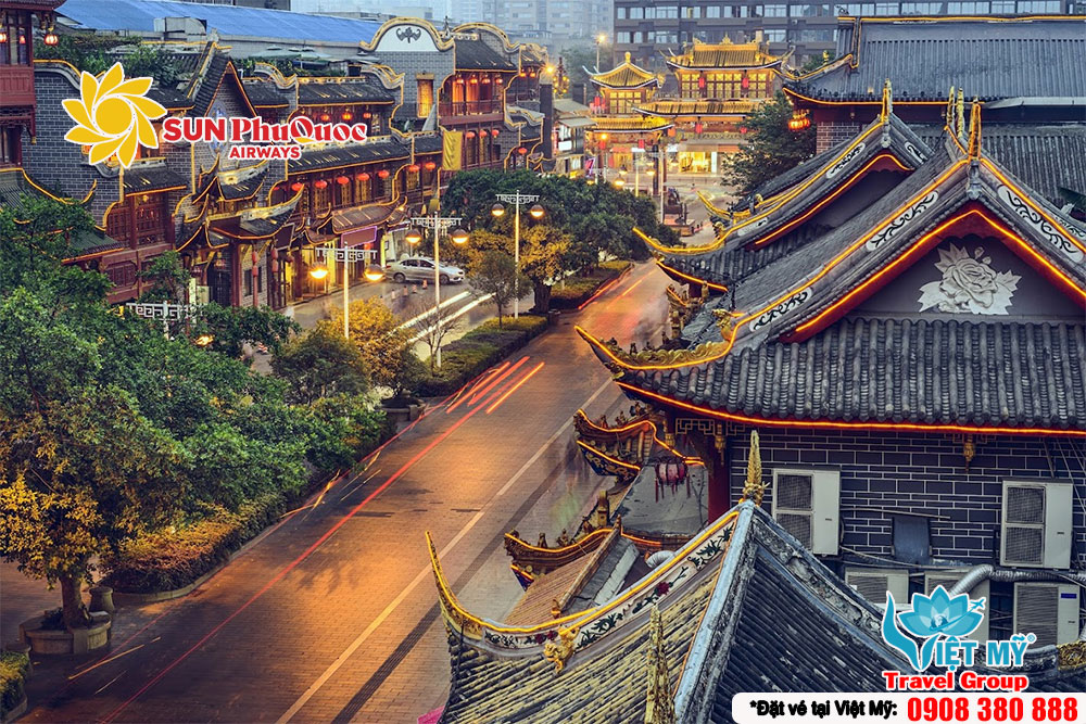 Sun PhuQuoc Airways mở bán đường bay mới đến Thành Đô