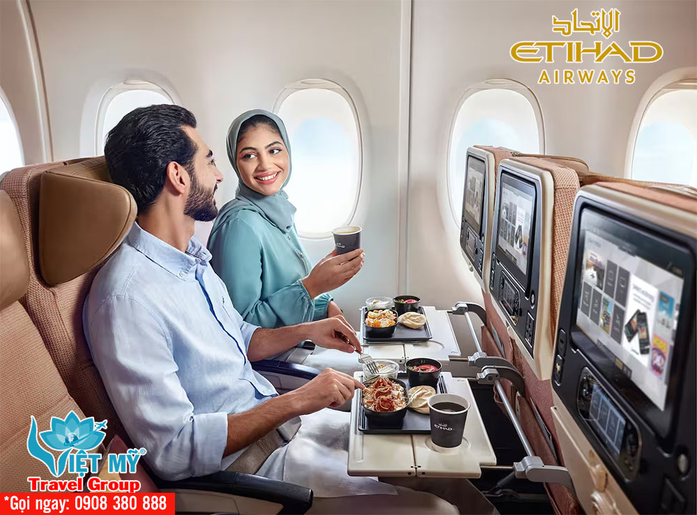 Ưu đãi Etihad Airways từ Hà Nội đến nhiều thành phố nổi tiếng thế giới