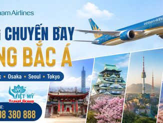 Vietnam Airlines tăng chuyến bay Đông Bắc Á (Đài Bắc, Osaka, Seoul và Tokyo)