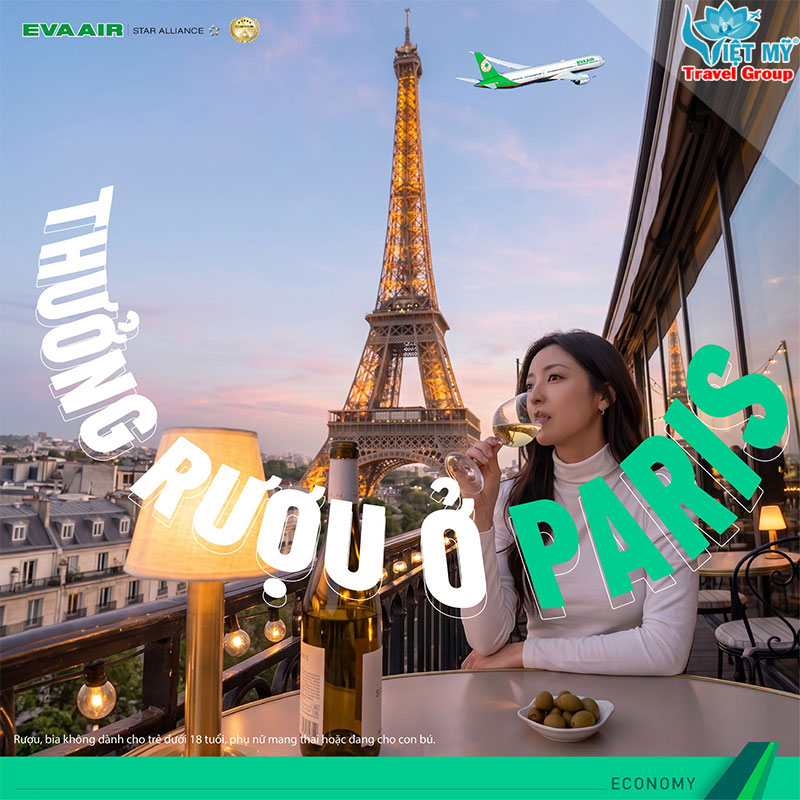 Bay Paris & Munich cùng EVA Air - Chạm vào hai sắc màu châu Âu!