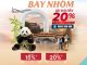 Bay nhóm TpHCM - Thành Đô giảm đến 20% cùng Sun PhuQuoc Airways