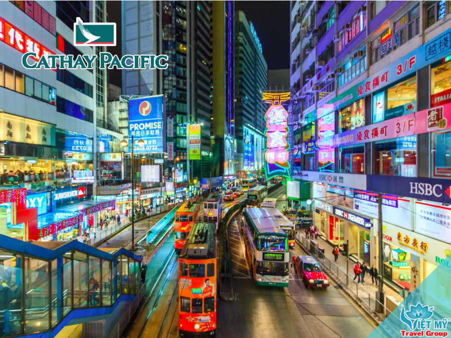 Cathay Pacific ưu đãi tháng 8/2026 - Vé quốc tế từ 137 USD