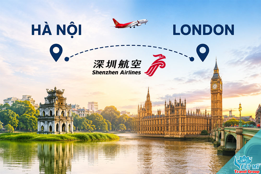 Từ Hà Nội bay London - Seoul - Melbourne chỉ từ 113 USD