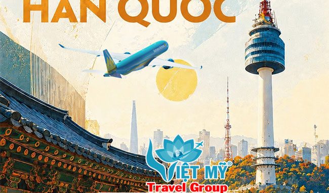 Vietnam Airlines ưu đãi vé đi Hàn Quốc mùa thu từ 7.024.666 VND